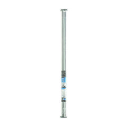 Knape & Vogt Pro Silver Steel Closet Rod