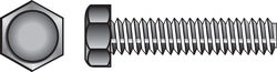 Hillman 5/16 in. D X 2 in. L Zinc Plated Steel Hex Tap Bolt 100 pk