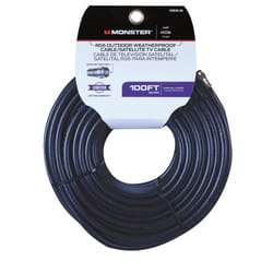Monster Cable Just Hook it Up 100 ft. Weatherproof Video Coaxial Cable