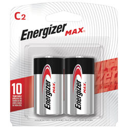 Energizer MAX C Alkaline Batteries 2 pk Carded