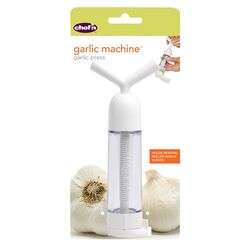 Chefn White Plastic Garlic Machine