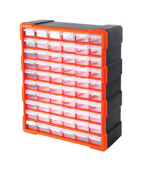 Tactix 6-1/4 in. W X 19 in. H Storage Bin Plastic 60 Orange