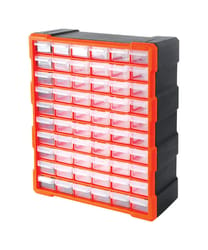 Tactix 6-1/4 in. W X 19 in. H Storage Bin Plastic 60 Orange