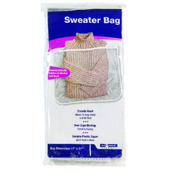 Homz White Nylon Sweater Wash Bag