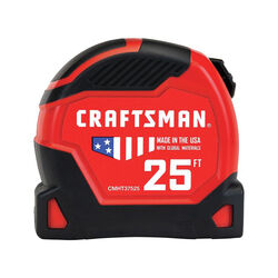 Craftsman 25 ft. L X 1.25 in. W Tape Measure 1 pk