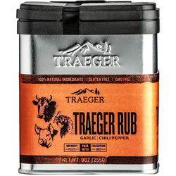 Traeger Garlic and Chili Pepper Seasoning Rub 9 oz