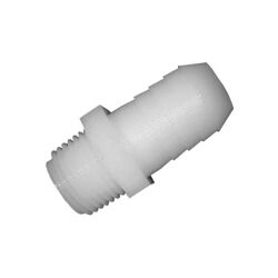 Green Leaf Nylon 1/8 in. Dia. MPT x 1/4 in. Dia. Barb Adapter 1 pk