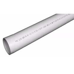 Charlotte Pipe SDR26 PVC Pressure Pipe 1-1/4 in. D X 10 ft. L Plain End 160 psi