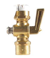 JMF 1/4 in. FPT T X 1/4 in. S FPT Brass Pipe Valve