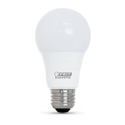 Feit Electric acre enhance A19 E26 (Medium) LED Bulb Bright White 60 Watt Equivalence 10 pk