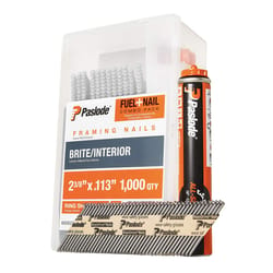 Paslode 2-3/8 in. Angled Strip Fuel and Nail Kit 30 deg Ring Shank 1000 pk