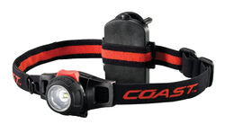 Coast HL7 305 lm Black LED Head Lamp AAA Battery