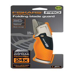 Fiskars Pro 5 in. Fixed Blade Pro Utility Knife Orange 1 pk