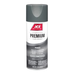 Ace Premium Smooth Gray Enamel Primer Spray Paint 12 oz