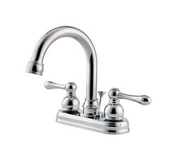Pfister Wayland Polished Chrome Two Handle Lavatory Faucet 4 in.