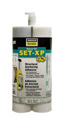 Simpson Strong-Tie Set XP Two Part Epoxy Concrete Anchoring Epoxy 22 oz