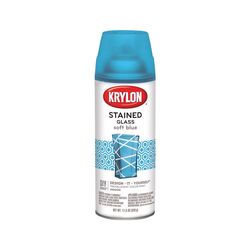 Krylon Stained Glass Translucent Soft Blue Spray Paint 11.5 oz