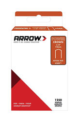 Arrow Fastener #588 3/8 in. W X 1/2 in. L 18 Ga. Power Crown Standard Staples 1250 pk