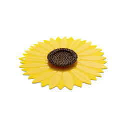 Charles Viancin 9 in. W X 9 in. L Yellow Silicone Medium Sunflower Lid