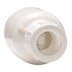 Homewerks Worldwide 1-1/2 in. D X 1-1/2 in. D PVC Spring Loaded Check Valve