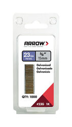 Arrow Fastener 5/8 in. 23 Ga. Straight Strip Pin Nails Smooth Shank 1,000 pk