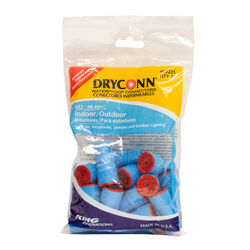 King Innovation DryConn Insulated Waterproof Wire Connector Aqua/Red 20 pk