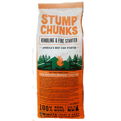 Stump Chunks Wood Fiber Fire Starter 1.5 ft³