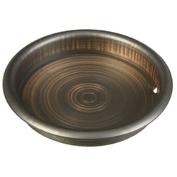 National Hardware 2-1/8 in. L Antique Bronze Brown Steel Flush Cup Door Pull