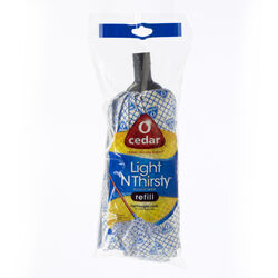 O-Cedar Light 'N Thirsty 9 in. L Wet Rayon Mop Refill 1 pk