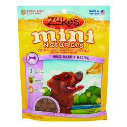 Zuke's All Natural Mini Wild Rabbit Treats For Dog 7.75 in. 1 pk