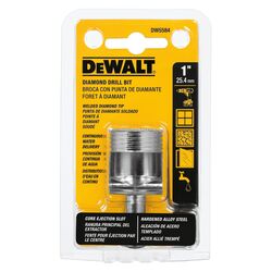 DeWalt 1 in. S X 2-1/4 in. L Diamond Tipped Tile Drill Bit 1 pc