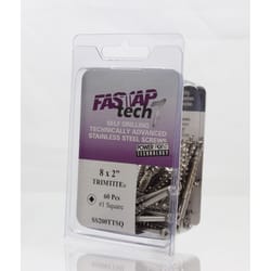 Fastap Tech 7 No. 8 S X 1-1/4 in. L Square Wood Screws 8.5 oz 90 pk