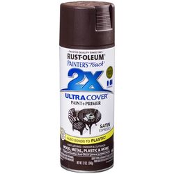 Rust-Oleum Painter's Touch 2X Ultra Cover Satin Espresso Spray Paint 12 oz