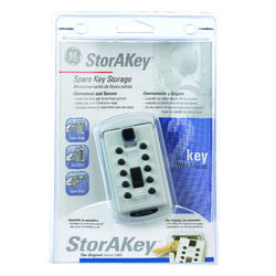 GE StorAKey 3.88 in. H X 2.5 in. W Brass 4-Digit Combination Key Safe 1 pk