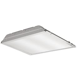 Lithonia Lighting 39 W LED Troffer Fixture 3-1/4 in. H X 24 in. W X 24 in. L