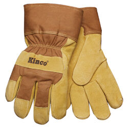 Kinco Men's Outdoor Knit Wrist Work Gloves Gold L 1 pair