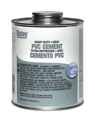 Oatey Heavy Duty Gray Cement For PVC 32 oz