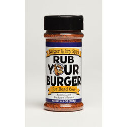 Rub Your Burger Burger & Fry Spice Seasoning Rub 6.5 oz