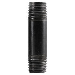 Pipe Decor 1/2 in. MPT T X 1/2 in. D MPT Black Steel 4 in. L Pipe Decor Connector