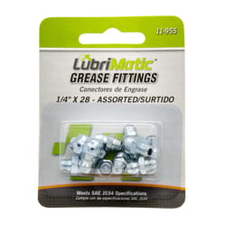 Lubrimatic 45 Grease Fittings 8 pk
