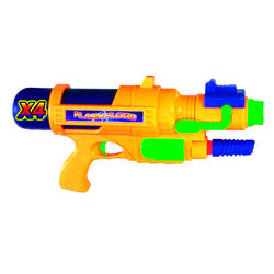 Water Sports FlashFlood X4 Plastic Assorted Water Gun 17 in. L