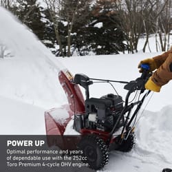 Toro Power Max 24 in. 252 cc Two stage Gas Snow Blower