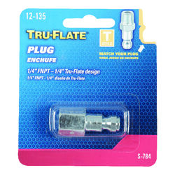 Tru-Flate Steel Air Plug 1/4 Female 1 1 pc