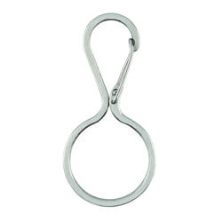 Nite Ize Infini-Key 2 in. D Stainless Steel Silver Key Ring