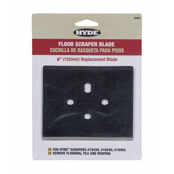 Hyde 0.15 in. H X 6 in. W Carbon Steel Floor Scraper Blade 1 pk