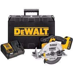 DeWalt 20V MAX 20 V 6-1/2 in. Cordless Brushed Circular Saw Kit (Battery & Charger)