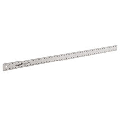 Empire 48 in. L X 2 in. W Aluminum Heavy-Duty Straight-Edge Ruler SAE