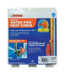 Frost King Thermwell Products 12 ft. L Heating Cable For Water Pipe