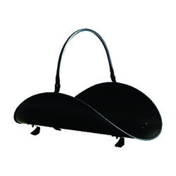 Panacea Black Matte Steel Log Rack