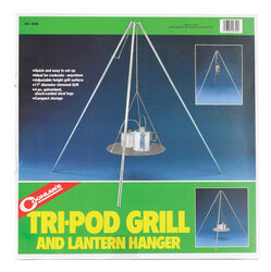 Coghlan's Silver Lantern Hanger and Tri-Pod Grill 55 in. H X 18 in. W X 1.375 in. L 1 pk